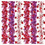 78.75 ft 3 Pcs Valentine's Day Tinsel Garland with