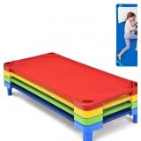 $136 KOTEK Toddler Naptime Cot, Stackable Daycare