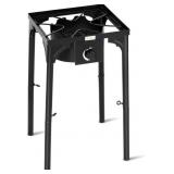 GYMAX Camping Stove, Dual Burner Propane Camp Stov