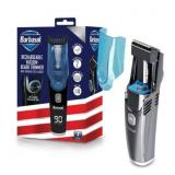 Barbasol Rechargeable Vacuum Beard Trimmer for Men