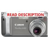 $501 Canon PowerShot A460 5.0MP Digital Camera wit