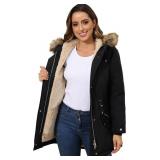 $102 Royal Matrix Women's Winter Coats Fleece Line