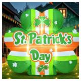 KOOY 5.5FT Saint Patricks Day Inflatable Four-Leaf