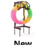 HZE Garden Hose Holder, Freestanding Water Hose Ho