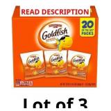 Pepperidge Farm Goldfish Cheddar Crackers Multipac