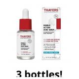 Lot of 3: Thayers Natural Remedies Double Action A