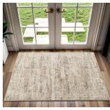 2x3 Washable Rugs for Kitchen, Floor, Entryway, Po