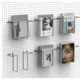 6 Pack Expandable Literature Display Shelf for Peg