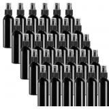 TOPZEA 30 Pack Black Empty Spray Bottles, 4oz Plas