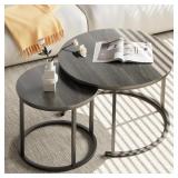 Garden 4 you Nesting Coffee Table, 23.6' Round Cof