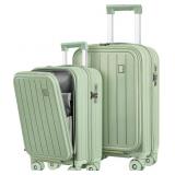 $155 Top Opening Luggage Set 2 Piece Front Opening