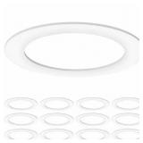 Sunco 12 Pack Goof Rings for 6 Inch Recessed Light