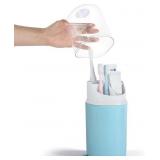 Toothbrush Organizer with Cover,4 Slots for Bathro