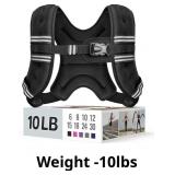 Weighted Vest for Women & Men with Reflective Stri