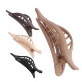 ERINGOGO 4pcs French Style Flat Claw Hair Clips fo