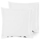 Nestl Bedding Soft Pillow Shams Set of 2 - Double
