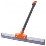 Rubber Floor Squeegee for Concrete Floor, Tile Flo