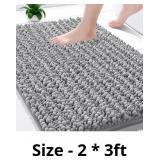 Yimobra Original Luxury Shaggy Bath Mat, 24 x 17 I