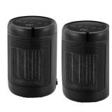 OmniHeat Digital Ceramic Heater, 2-pack
