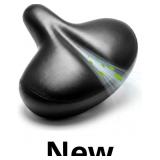 Oversized Bike Seat, Comfort Bike Seat Cushion wit