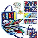 Esjay Toddler Busy Board Montessori Toys for Boys,