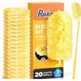 Heavy Duty Duster Refill Kit for Swiffer Duster wi