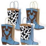 Mooliwe 14 pcs Western Cowboy Cowgirl Boots Gift P