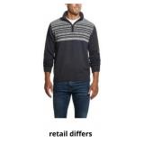 Weatherproof Mens Quarter 1/4 Zip Pullover Mock Ne