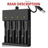 18650 Battery Charger,Smart Charger, Intelligent 4