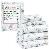 RUVANTI 100% Organic Cotton Sheets -Split King She