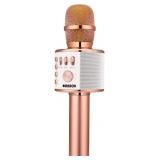 BONAOK Wireless Bluetooth Karaoke Microphone,3-in-