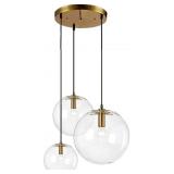 $519 3-Light Multi Pendant Light Fixture Modern Pe