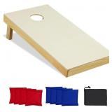 $136 Goplus Cornhole Board Set, 4 x2 FT/3 x2 FT So
