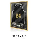 $160 Jersey Frame Display Case, Solid Wood Large S