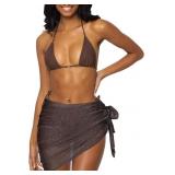 Women 3 Piece Bikini Set Sexy Swimsuits Triangle H