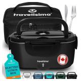 TRAVELISIMO Electric Lunch Box Food Heater, 100W 1