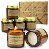 6 Pack Candles for Home Scented Aromatherapy Candl