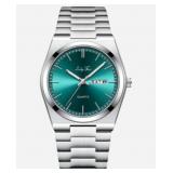 $160 Lucky Fours Green Fortuno Watch for Men