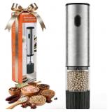 Electric Salt and Pepper Grinder Set Automatic USB