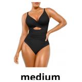 $106 SHAPELLX Tummy Control Swimsuits Women V Neck