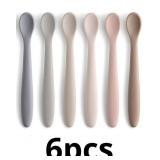 NETANY Silicone Baby Feeding Spoons, First Stage I