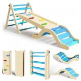 $130 Pikler Triangle Set 6in1 Toddler Climbing Toy