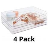 STORi SimpleSort 2-Piece Stackable Clear Drawer Or