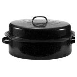 JY COOKMENT Granite Roaster Pan, 19  Enameled Roas
