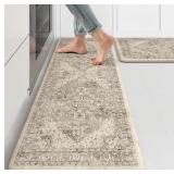 KIMODE Anti Fatigue Kitchen Mats 2 PCS 17'x47'+17'