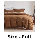 Bedsure Duvet Cover Full Size - Soft Double Brushe