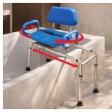$721 Carousel Sliding Transfer Bench with Swivel S