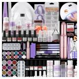 SAVILAND Acrylic Nail Kit: All-In-1 Nails Kit Acry