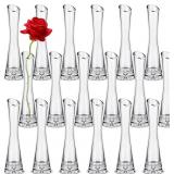 $151 Lallisa Set of 18 Tall Glass Bud Vase for Cen