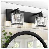 $125 VOLISUN Crystal Vanity Lights for Bathrooms,